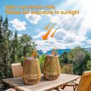 Solar Lanterns Outdoor, KagoLing Solar Hanging Lantern Lights Decorative Christmas Light for Garden Patio Courtyard Lawn, HANDLAN-01 by GreenHaven Gardens