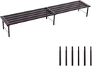Metal Plant Stand, Rust-proof Aluminum Flower Pot Stand, Plants Display Stands Decoration Racks for Living Room Balconies and Gardens (120 Ebony) by GreenHaven Gardens