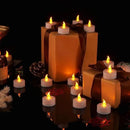 LED Tea Lights Flameless Candles- 150Pack Tealight Candle Realistic and Bright Flickering Long Lasting 200Hours for Holiday Celebration,Party, Home Decoration WarmYellow,Battery Operated by GreenHaven Gardens