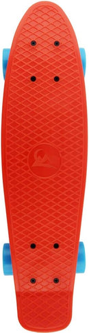 Skateboards Complete 22 Inch Mini Cruiser Retro Skateboard for Kids Boys Youths Beginners by TinyTreasures Baby Boutique