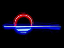 LED Decorative Lights USB Mountains Sunrise Sunset Led Neon Signs Home Decoration Wall Art Holiday Gift Brightness Adjustable 16.5''x9.5'' by CozyNest Decor