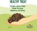 Manna Pro Farmhouse Favorites Critter Combo Crunch Poultry Treat - Protein Poultry Treat - Encourages Natural Foraging Behavior - 100% Natural Blend of Soldier Fly Larvae, Mealworms & Shrimp - 2lb Bag by GreenHaven Gardens