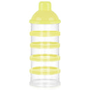 Accmor Formula Dispenser On The Go, 5 Compartments Stackable Formula Container for Travel, Baby Milk Powder Kids Snack Container, BPA Free by TinyTreasures Baby Boutique