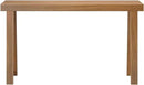 Plank+Beam Solid Wood Console Table, 56 Inch, Sofa Table, Narrow Entryway Table for Hallway, Behind The Couch, Living Room, Foyer, Easy Assembly, Pecan by CozyNest Decor