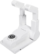 FORLIM Boot Dryer for Work Boots, Shoe Dryer with Heat Blower, Glove Dryer & Boot Warmer - 180° Adjustable Dry Rack - Telescopic Bendable Dry Ports - Intelligent Timer - White by CozyNest Decor