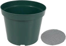 40 Pack 4 Inch Plastic Nursery Pots with Mesh Pad, Thick Sturdy Plastic Plant Pots with Drainage Holes Indoor/Ourdoor Flower Planter Pots, Green by GreenHaven Gardens