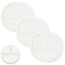 WeeSprout Silicone Divided Plates (With Lids), 100% Food Grade Silicone Divided Plates for Toddlers & Kids, Dishwasher & Microwave Safe by TinyTreasures Baby Boutique
