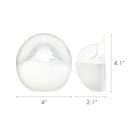 Boon Trove Silicone Manual Breast Pump - Passive Milk Collector - Hands Free Breast Pump for Nursing - Breastfeeding Essentials - 1 Count by TinyTreasures Baby Boutique