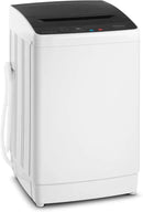 ROVSUN 30LBS Washing Machine, Full-Automatic Portable Washer with Stainless Steel Drum, Electric Laundry Machine, 110V Washer and Spin Dryer Combo with Drain Pump for Home, Apartment, Dorm by CozyNest Decor