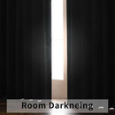 Joydeco Blackout Curtains 96 Inches Long, Thermal Insulated Black Out Curtains 2 Panels Set for Bedroom, Room Darkening Drapes for Living Room Window (W52 x L96 Inch, Light Grey) by TinyTreasures Baby Boutique