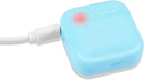 Wall Mounted Toothbrush Holder & Toothbrush Cleaner, Electric ToothBrush Holder, Cleaner for Bathroom Accessory, Clean for Home, Travel (Sky Blue) by CozyNest Decor
