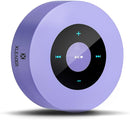 XLEADER Mini Bluetooth Speaker (Travel Case Provided) HD Sound&Rich Bass, Touch Design, 12-15H Playtime, Support Aux Input, Micro SD, Mic, Small, for iPhone Laptop Shower Office, Ideal Gifts, Purple by TinyTreasures Baby Boutique