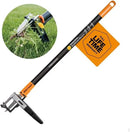 Fiskars 3-Claw Stand Up Weed Puller Tool, Gardening Hand Weeding Tool with 39" Long Ergonomic Handle with Easy-Eject Mechanism by GreenHaven Gardens