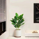 Melorca&Guilla Artificial Plants 2PCS 30“Artificial Bird of Paradise Plants,Faux Banana Tree,Fake Plants Tropical Greenery Shrubs Bushes for Garden Porch Window Box Shop Office Home Décor by CozyNest Decor