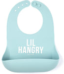 Bella Tunno Wonder Bib – Waterproof Silicone Bibs for Boys & Girls, Non-toxic & BPA Free Silicone Baby Bibs & Toddler Bibs with Adjustable Neck, Easy to Clean (Lil Hangry) by TinyTreasures Baby Boutique