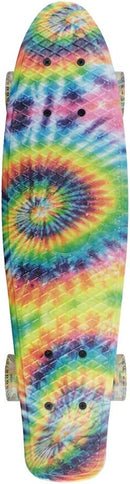 Skateboards Complete 22 Inch Mini Cruiser Retro Skateboard for Kids Boys Youths Beginners by TinyTreasures Baby Boutique