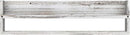 Brightmaison Polynez 30" Floating Shelves for Wall Decor, Kids Bookshelf, Nursery Book Shelves, Multiuse Shelf Set of 2 Wood Burnt White by TinyTreasures Baby Boutique