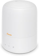 Crane Top Fill Mini Humidifier for Bedroom and Nursery 3-in-1 Essential Oil Diffuser Sleep Light 0.5 Gallon Baby Humidifier by TinyTreasures Baby Boutique