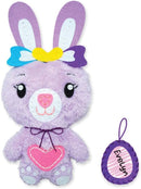 C.S. Kids Magic World DIY Personalised Sewing Kit - Bunny |Frist Sewing Arts & Crafts Gifts | Educational Sewing Kit for Kids | Sew Your Own (Safety Needle & Instruction Included) by TinyTreasures Baby Boutique