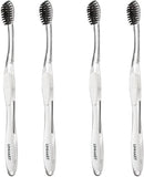 LINHART Extra Soft Toothbrush – Teeth Whitening Toothbrush with Multi Length Bristles, 4 Pack by CozyNest Decor