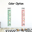 Personalized Canvas Growth Chart for Kids, Height Chart for Kids, Growth Chart Banner with Name by TinyTreasures Baby Boutique