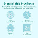 SmartyPants Prenatal Vitamins for Women, Multivitamin Gummies: Omega 3 Fish Oil (EPA/DHA), Biotin, Methylfolate, Vitamin D3, C, Vitamin B12, B6, A, K & Zinc, Inositol, 120 Count (30 Day Supply) by TinyTreasures Baby Boutique