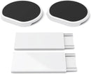 Expansion Pack - Dark Gray - 2 Straight Tracks and 2 Trays. Does not Work Without the Lazy Susan Revolution Full Set (Sold Separately). by CozyNest Decor
