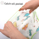 Baby bibs Waterproof Toddler bib - Feeding bib with Pocket for Infant Boy Girl Washable 6-36M by TinyTreasures Baby Boutique