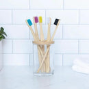 The Humble Co. Bamboo Toothbrushes (5pk) – Toothbrushes for Superior Oral Care, Dental Hygiene, and Gum Care, BPA Free (Ultra Soft Bristles) by CozyNest Decor
