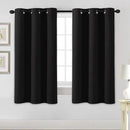 H.VERSAILTEX Blackout Curtains for Bedroom Thermal Insulated Room Darkening Living Room Curtains 63 Inch Long Grommet Privacy Protection Window Curtain Panels/Drapes for Nursery, 2 Panels,Jet Black by CozyNest Decor