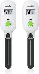 RAINPOINT Smart Digital Wireless Plant Moisture Meter Houseplant Indoor,WiFi Hub Needed,Capacitive Probe,Leave-in Soil Hygrometer Sensor,Real-time Monitor Outdoor Greenhouse Gardening(Two-Pack Set) by GreenHaven Gardens