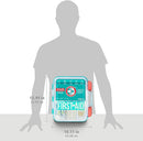 Be Smart Get Prepared First Aid Kit, Teal, 326 Piece, Exceeds OSHA and ANSI Guidelines 100 People - Office, Home, Car, School, Emergency, Survival, Camping, Hunting and Sports by TinyTreasures Baby Boutique