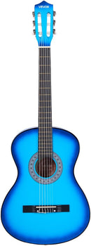 VEVOR Acoustic Guitar, Classical Guitar Starter Kit for Beginners, with Nylon Strings, Basswood Guitar, for Kids Adults Girls Boys Students by TinyTreasures Baby Boutique