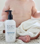 Zoey Naturals Fragrance-Free Head to Toe Baby & Toddler Wash – Tear-Free Body Wash and Shampoo with Gentle pH for Sensitive Skin – 9.65 oz by TinyTreasures Baby Boutique