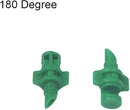90 180 360 Degree Atomizing Sprinkler Sprayer, Micro Garden Lawn Water Spray Misting Nozzle Sprinkler Irrigation System for Agriculture,Hydroponic and Aeroponic Irrigation, 3Colors, 150PCS by GreenHaven Gardens