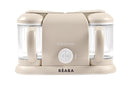 BEABA Babycook Duo 4 in 1 Baby Food Maker, Baby Food Processor, Baby Food Blender Baby Food Steamer, Make Fresh Healthy Baby Food at Home, 9.1 Cup Capacity, Makes 54 Servings in 20 Mins, Oat by TinyTreasures Baby Boutique