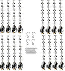 16 Pack 20" Hanging Crystals for Chandeliers Clear Teardrop Crystal Chandelier Pendants Parts Beads, Chandelier Crystals by GreenHaven Gardens