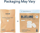 BLUELAND 100% Plastic-Free Dishwasher Detergent Tablets, 60 Count, Free & Clear, Eco-Friendly Dishwashing Pods, Natural, Sustainable by CozyNest Decor