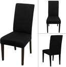 JQinHome 4 Pcs Dining Chair Slipcover, High Stretch Removable Washable Chair Seat Protector Cover for Home Party Hotel Wedding Ceremony by CozyNest Decor