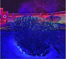 OZS 2PACK 164ft 400LED Extendable Blue Christmas String Lights Indoor/Outdoor, Waterproof 8 Modes Green Wire Christmas Tree Lights for Wedding Christmas Decorations (Blue Light) by GreenHaven Gardens