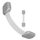 Baby Proofing Child Safety Locks (2 Pack) by Skyla Homes - The Safest, Quickest and Easiest 3M Adhesive Cabinet Latches, No Screws & Magnets, Multi-Purpose for Furniture, Kitchen, Ovens, Toilet Seats by TinyTreasures Baby Boutique