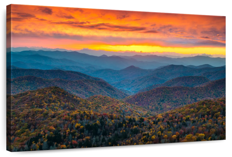 Blue Ridge Parkway Fall Wall Art