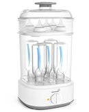 Bottle Sterilizer, Baby Bottle Steam Sterilizer, Electric Baby Bottle Sanitizer with Timer for Baby Bottles, Pacifiers, Pump Parts by TinyTreasures Baby Boutique