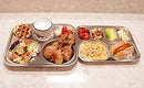 Korean Stainless Steel Divided Plates, Food Grade 304 Tray Large Size for Adults, Teens, Picky Eaters, Campers, BPA Free, Diet Portion Control, Serving Platter, Dinner Snack, Set of 2 by TinyTreasures Baby Boutique