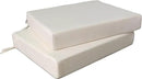 20 x 18 Inch Outdoor Chair Cushions for Patio Furniture, UV Resistant Non Slip Waterproof Replacement Patio Seat Cushion with Ties Set of 2, Beige by GreenHaven Gardens