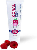 Coral White Kids Bubble Berry Fluoride Free Toothpaste - 4 Ounces (1 Pack) by CozyNest Decor