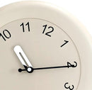 Kesin Wooden Wall Clocks 12 Inch Silent Non Ticking Wall Clocks Battery Operated - Wood White Modern Office Simple Minimalist Clocks Decorative for Kitchen, Home,Bedroom, Office, Home, Living Room by CozyNest Decor