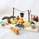 Dollhouse Decoration Accessories, 1:12 Dollhouse Ornament Mini Halloween Horror Decoration Set by CozyNest Decor