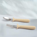 Silicone Baby Feeding Set, 2 Pack Divided Suction Plates for Baby, 2 Pack Spoons and Forks Set Baby Eating Essentials, Feeding Supplies for Toddler Utensils, BPA Free by TinyTreasures Baby Boutique