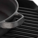 TITAN GREAT OUTDOORS Ash & Ember Santa Maria Grill, Argentine Style Open Fire Grill, Adjustable Cooking Grate with Flywheel, BBQ Grill Comes with Cast Iron Skillet by GreenHaven Gardens
